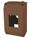 Бокс КМПн 1/4 для наружной установки IP20 "ЭКО" (бук) инд. штрихкод TDM